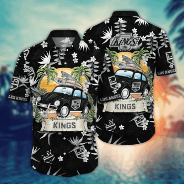 Los Angeles Kings NHL Hawaiian Shirt Ice Cream Seasontime Aloha Shirt