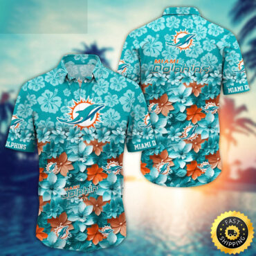Miami Dolphins Hawaii Shirt Trending Summer For NFL Fans