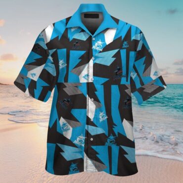 Miami Marlins Short Sleeve Button Up Tropical Hawaiian Shirt Ver05