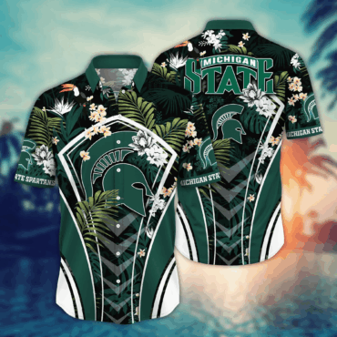 Michigan State Spartans Ncaa Hawaiian Shirt Watermelons Aloha Shirt