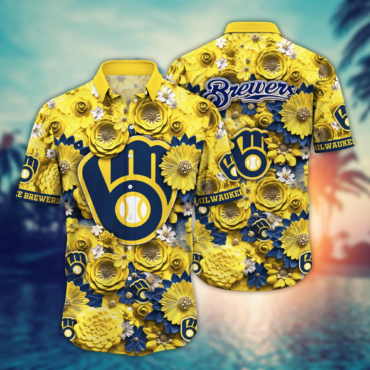 Milwaukee Brewers MLB Hawaiian Shirt Trending For This Summer Customize Shirt