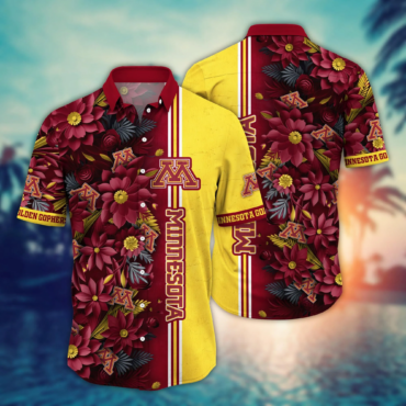 Minnesota Golden Gophers Ncaa Hawaiian Shirt Custom Mosquito Bites Aloha Shirt