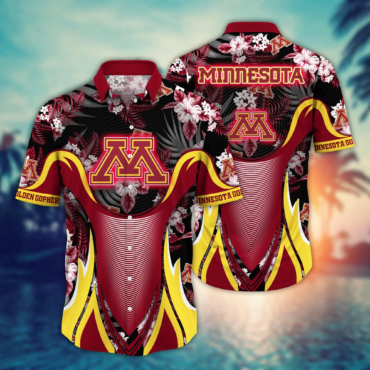 Minnesota Golden Gophers Ncaa Hawaiian Shirt Long Days Aloha Shirt