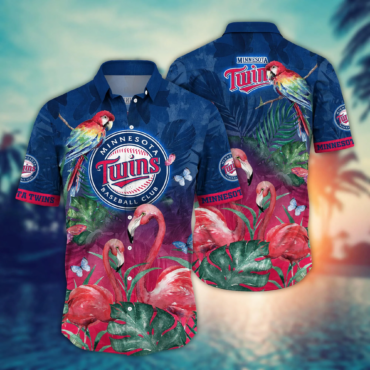Minnesota Twins MLB Hawaiian Shirt August Aloha Shirt