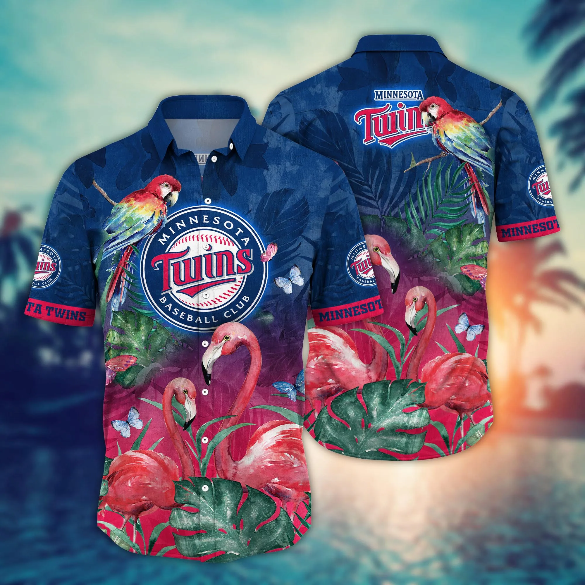 Minnesota Twins MLB Hawaiian Shirt August Aloha Shirt