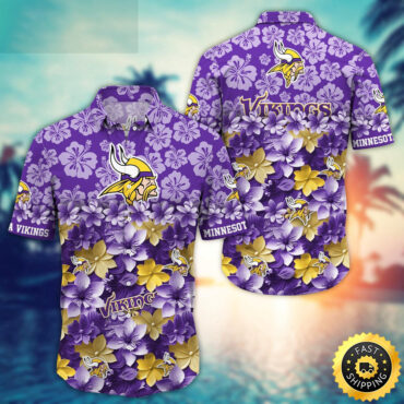 Minnesota Vikings Hawaii Shirt Trending Summer For NFL Fans