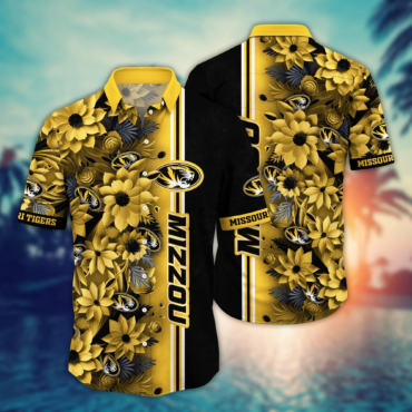 Missouri Tigers Ncaa Hawaiian Shirt Custom Ceiling Fans Aloha Shirt