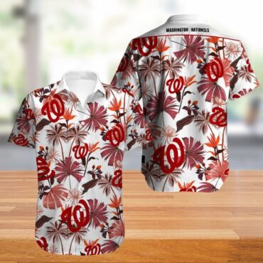 Washington Nationals Trendy Hawaiian Shirt V6 Aloha Shirt
