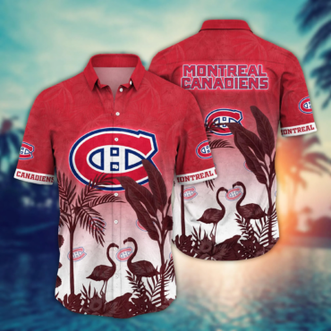 Montreal Canadiens NHL Hawaiian Shirt Sun Dressestime Aloha Shirt