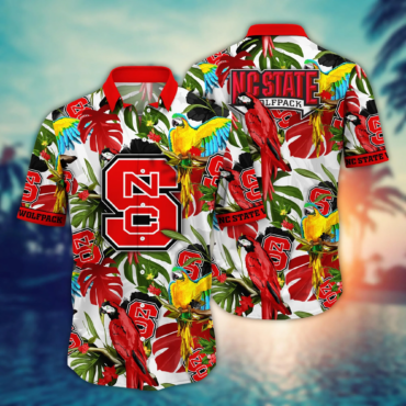 Nc State Wolfpack Ncaa Hawaiian Shirt Coconut Watertime Aloha Shirt