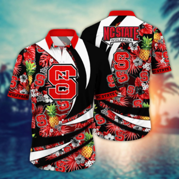 Nc State Wolfpack NCAA Hawaiian Shirt Ice Cold Drinks Aloha Shirt