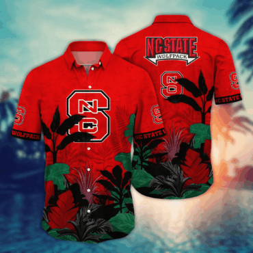 Nc State Wolfpack NCAA Hawaiian Shirt Sundown Aloha Shirt