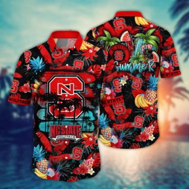 Nc State Wolfpack NCAA Hawaiian Shirt Sunlighttime Aloha Shirt