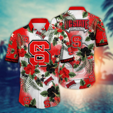 Nc State Wolfpack NCAA Hawaiian Shirt Sunlittime Aloha Shirt