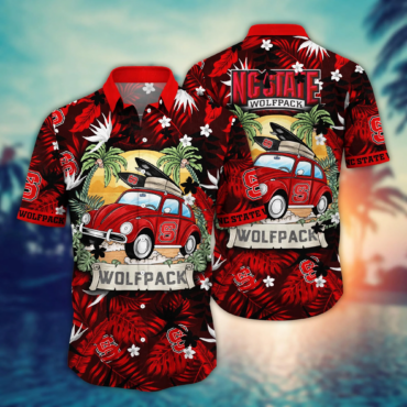 Nc State Wolfpack NCAA Hawaiian Shirt Vacation Spotstime Aloha Shirt