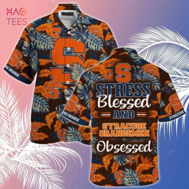 Syracuse Orange Blessed Obsessed Hawaiian Shirt