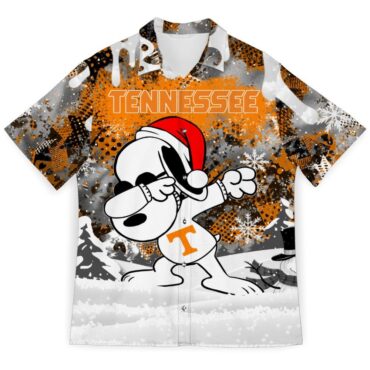 Tennessee Volunteers Snoopy Christmas Trendy Hawaiian Shirt Aloha Shirt