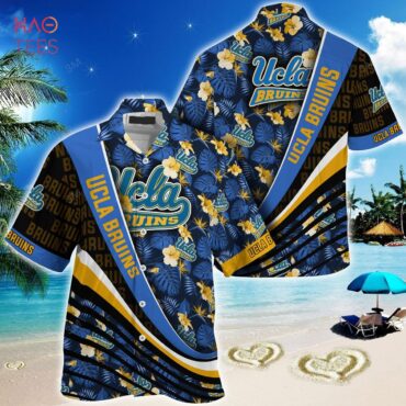 Ucla Bruins Blue Black Trendy Hawaiian Shirt Aloha Shirt