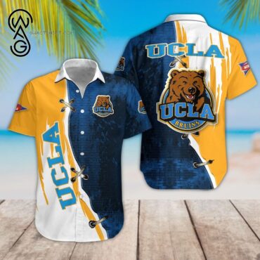 Ucla Bruins Blue Gold New Design Hawaiian Shirt