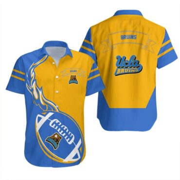 Ucla Bruins Blue Gold Trendy Hawaiian Shirt V3 Aloha Shirt