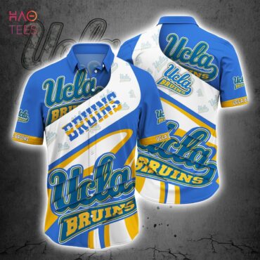 Ucla Bruins Blue White Hawaiian Shirt