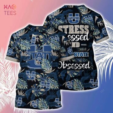 Utah State Aggies Blessed Obsessed Hawaiian Shirt
