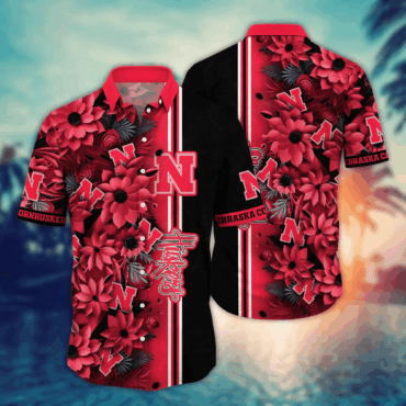Nebraska Cornhuskers NCAA Hawaiian Shirt Custom Sunlight Aloha Shirt