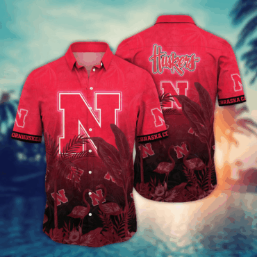 Nebraska Cornhuskers NCAA Hawaiian Shirt Daylighttime Aloha Shirt