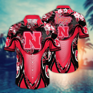Nebraska Cornhuskers NCAA Hawaiian Shirt Watermelons Aloha Shirt