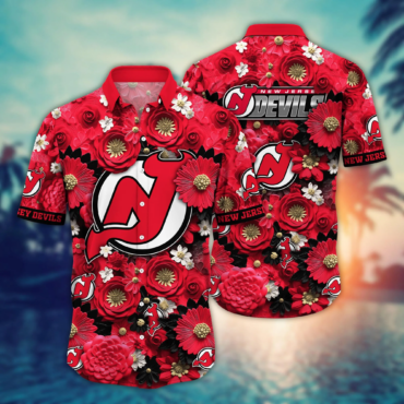 New Jersey Devils NHL Hawaiian Shirt Trending For This Summer Customize Shirt