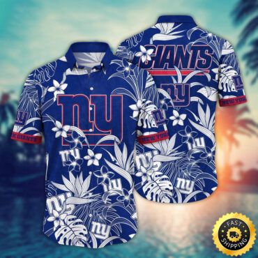 New York Giants Hawaii Shirt  Flower Vacation Mood Shirts