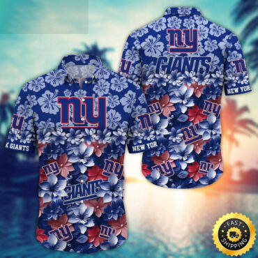 New York Giants Hawaii Shirt Trending Summer For NFL Fans