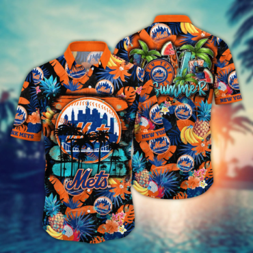 New York Mets MLB Hawaiian Shirt Warmth Aloha Shirt