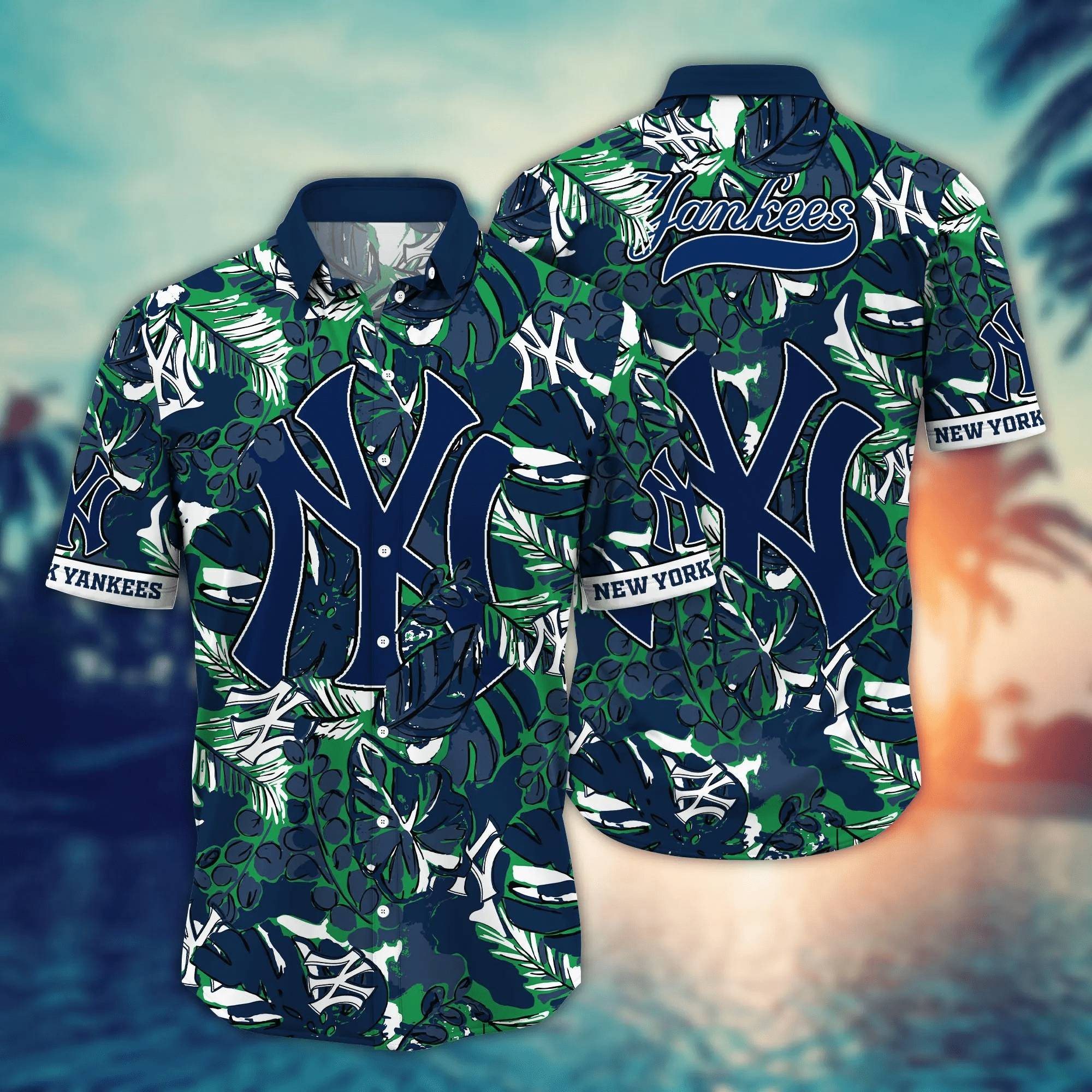 New York Yankees MLB Hawaiian Shirt Mid Year Aloha Shirt