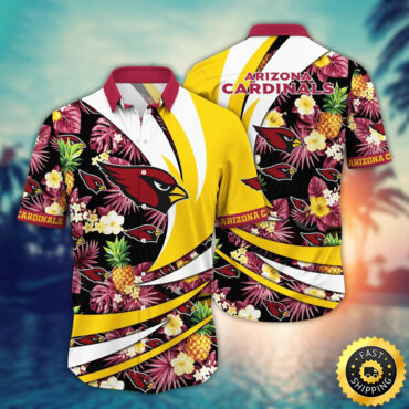 Arizona Cardinals Hawaii Shirt Flower Classic Hawaiian Prints