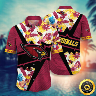 Arizona Cardinals Hawaii Shirt Flower Island Inspired Apparel
