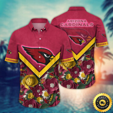Arizona Cardinals Hawaii Shirt Flower Summer Ready Shirts