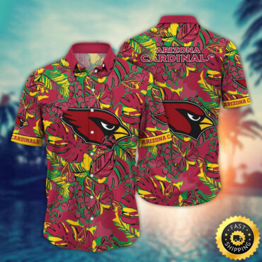 Arizona Cardinals Hawaii Shirt Flower Tropical Holiday Attire