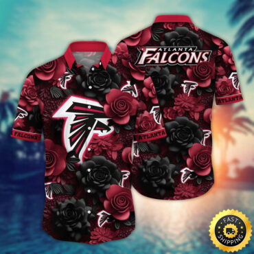Atlanta Falcons Hawaii Shirt Flower Aloha Spirit Shirts