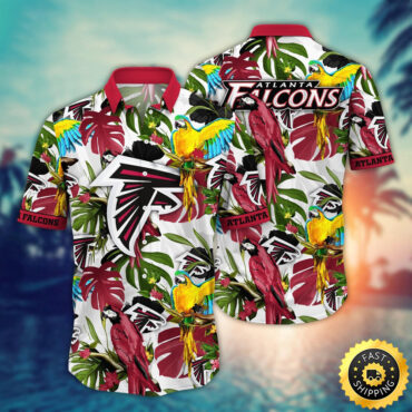 Atlanta Falcons Hawaii Shirt Flower Sunshine Inspired Tops