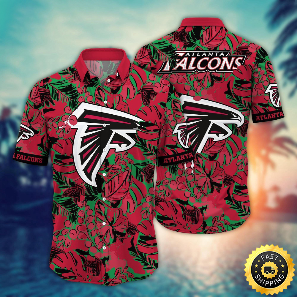 Atlanta Falcons Hawaii Shirt Flower Tropical Holiday Attire
