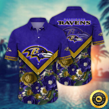 Baltimore Ravens Hawaii Shirt Flower Summer Ready Shirts