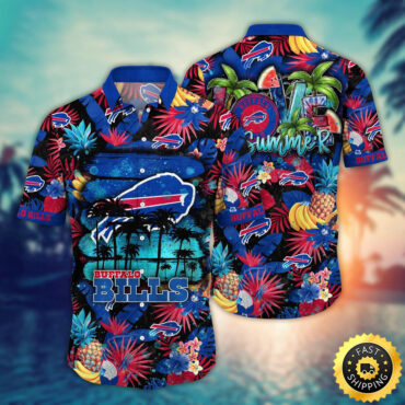 Buffalo Bills Hawaii Shirt Flower Relaxed Island Wear