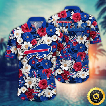 Buffalo Bills Hawaii Shirt Flower Sunny Day Essentials