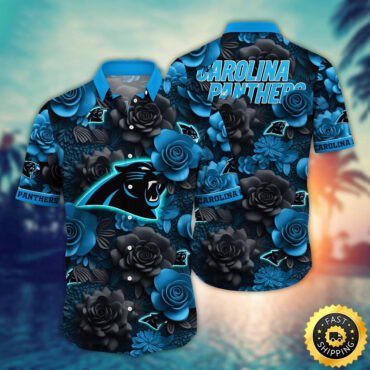 Carolina Panthers Hawaii Shirt Flower Aloha Spirit Shirts