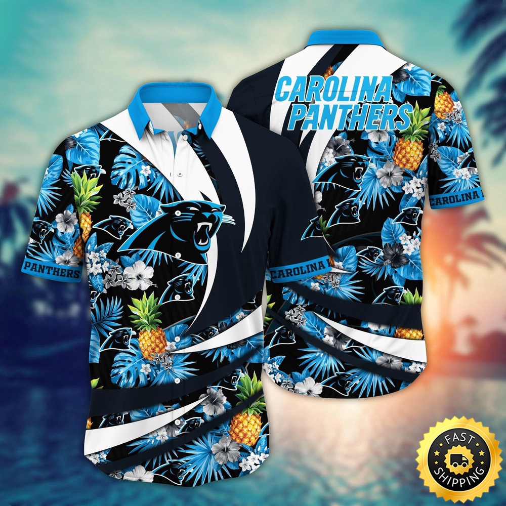 Carolina Panthers Hawaii Shirt Flower Classic Hawaiian Prints