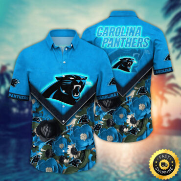 Carolina Panthers Hawaii Shirt Flower Summer Ready Shirts