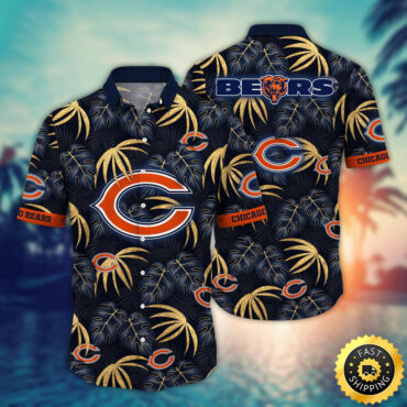 Chicago Bears Hawaii Shirt Flower Beachy Keen Fashion