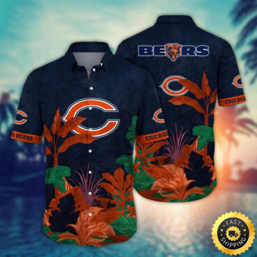 Chicago Bears Hawaii Shirt Flower Hawaiian Style Statements