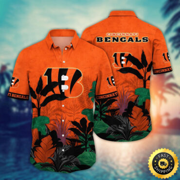 Cincinnati Bengals Hawaii Shirt Flower Hawaiian Style Statements